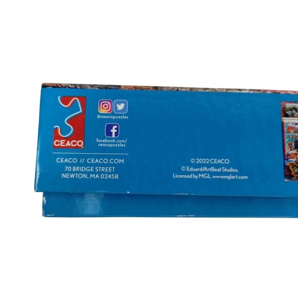 Ceaco Holiday Shop Christmas Window Display 1000 Piece Jigsaw Puzzle - Picture 7 of 9